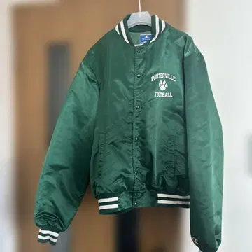 [ Champion ] 90's 바시티 자켓 XL made in USA
