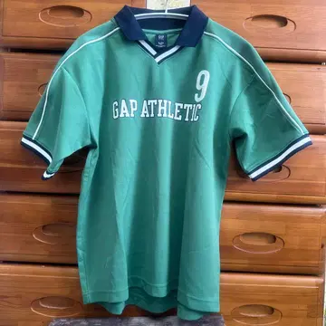 GAP KIDS 그린 컬러 피케 셔츠 XL