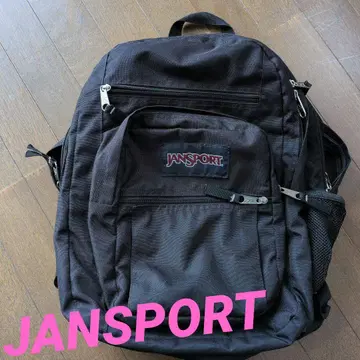 JANSPORT 블랙 백팩