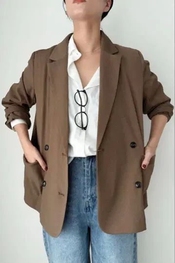 Lugnoncure W 브레스 테일러드 자켓