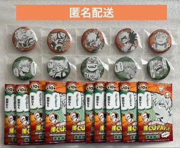 컬렉션 캔뱃지 푸치 히로아카 바쿠고 카츠키 HEROES 컴프 세트