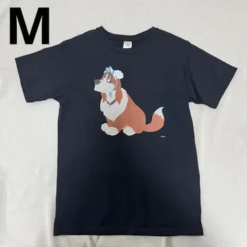 T셔츠 M 블랙 블랙 나나 피터팬 디즈니 Disney