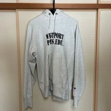 Champion Reverse Weave 후드티 L 사이즈 그레이