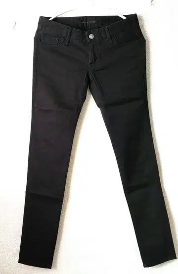 BLACK by moussy 스키니 데님 블랙