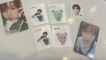 NCTWISH 사쿠야 트레이딩 카드 스티커 사진 세트