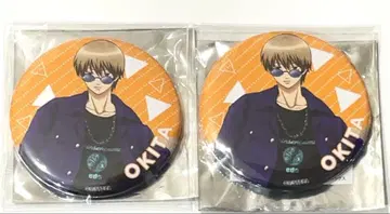 은혼 SWEETS PARADISE 스이파라 오키타 소고 캔뱃지 2점