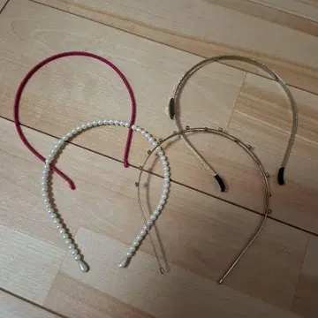 엘레강트 골드 헤어밴드 등 4종 세트