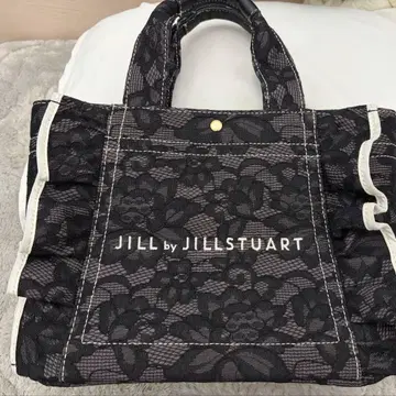 질 바이 질 스튜어트 백 꽃무늬 블랙