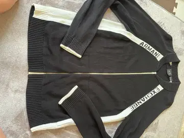 Armani Exchange 집업 니트