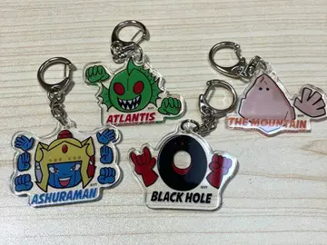 악마 초인 아크릴 키링 4개 세트