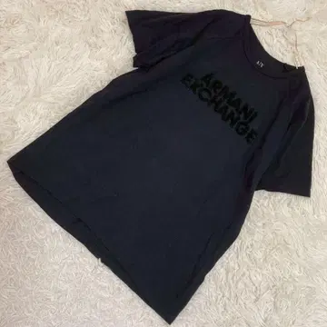 ARMANI EXCHANGE 프린트T셔츠 블랙 L 캐주얼