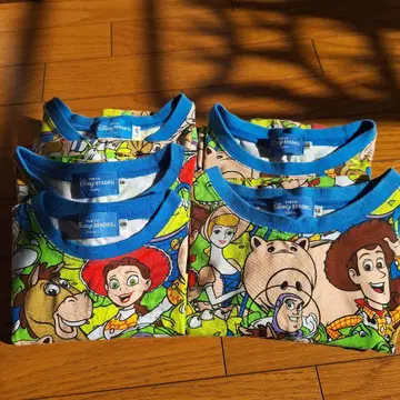 토이 스토리 반팔 T셔츠 5세트