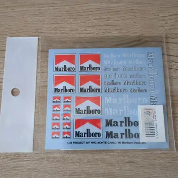 1/24 PEUGEOT 307 WRC 데칼 세트