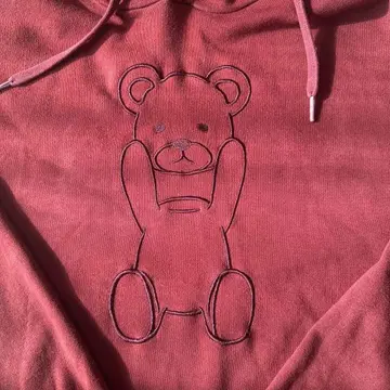 graniph 풀오버 후드티 곰