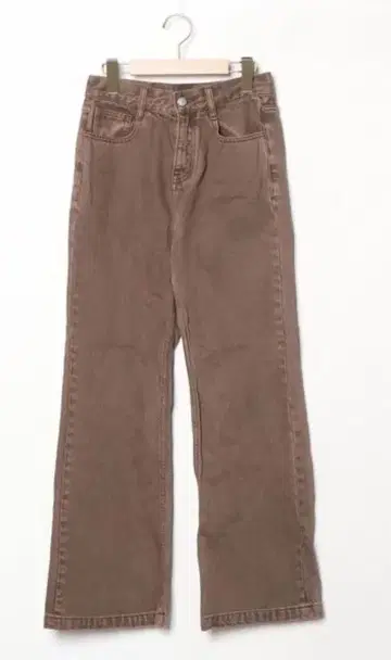 tageechita 브라운 부츠컷 데님 M