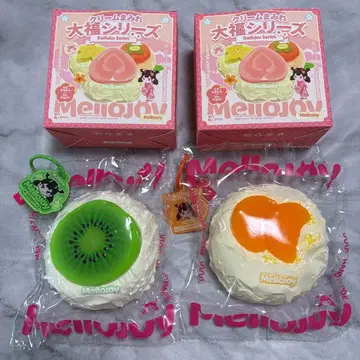 Mellojoy 메로조이 스퀴즈 크림 범벅 대복 키위 오렌지
