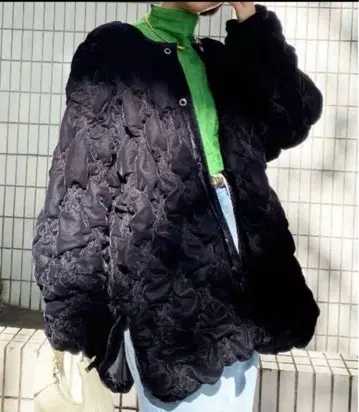 아메리빈티지 VELOUR QUILTING BLOUSON