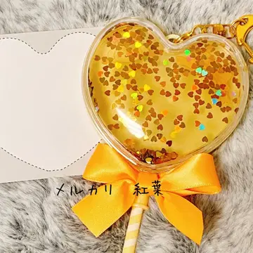 [산리오] 폼폼푸딩 하트형 벌룬 키링