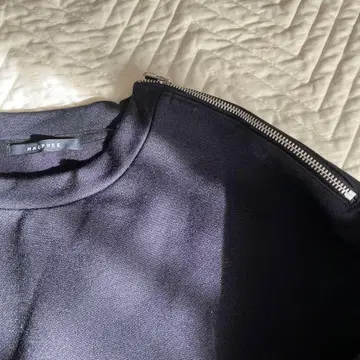 TOMORROWLAND 네이비 지퍼 맨투맨