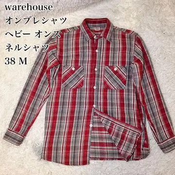 WAREHOUSE 플란넬 셔츠 38