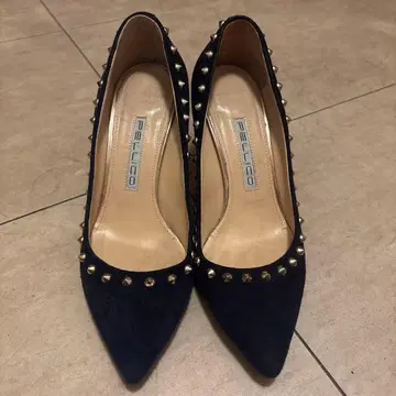 펠리코 펌프스 스웨이드 네이비 중고