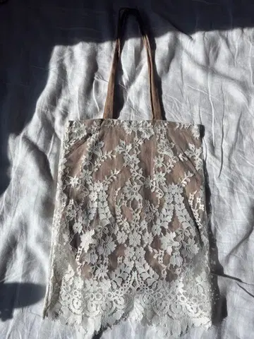 치요노안 chiyono anne 레이스 토트백