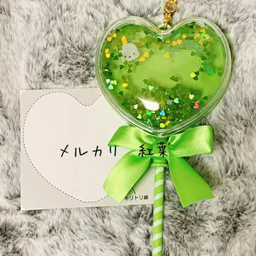 [산리오] 포차코 하트형 벌룬 키링