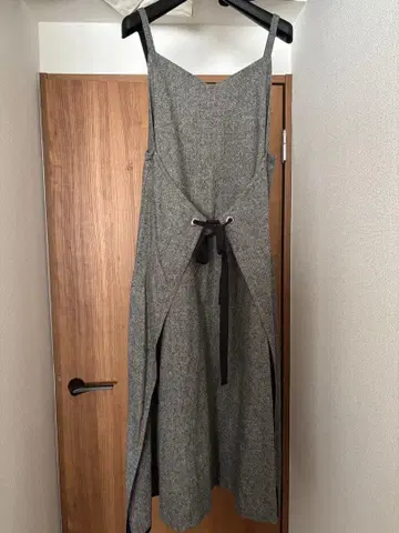 스트로베리 필드 홈스펀 트위드 원피스 그레이