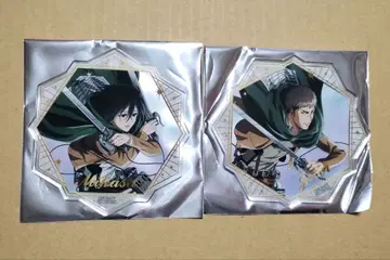 진격의 거인 기억으로의 진격 아크릴 코스터 장 미카사