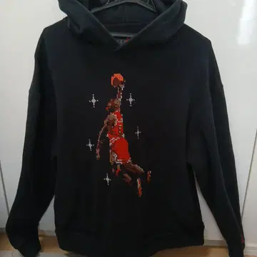 JORDAN 블랙 후드티 XL