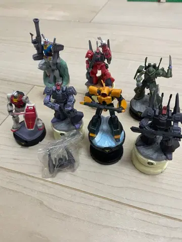 기동전사 Z 건담 체스 피스 컬렉션 6개 세트 1체 덤 개봉품