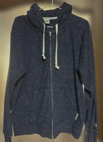 러셀 애슬레틱 파일 원단 후드티 L