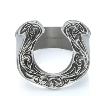 HAWAIIAN 호스슈 반지 써지컬 스테인리스 LION HEART