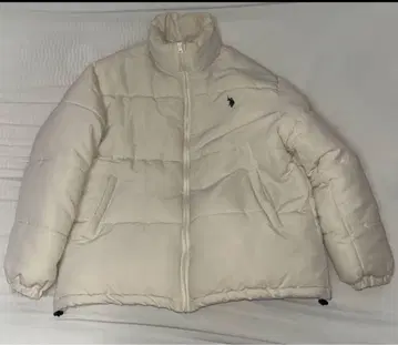 U.S. POLO ASSN. 화이트 다운 자켓