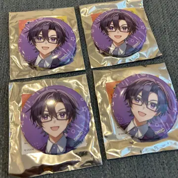 컬러풀 피치 타워 캔뱃지 모후 4개