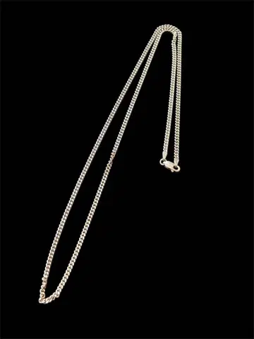 vintage Italy/s925/실버 키헤이 체인 목걸이/이탈리아제