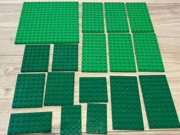 LEGO 레고 기초판 2가지 색상 다양한 사이즈 세트