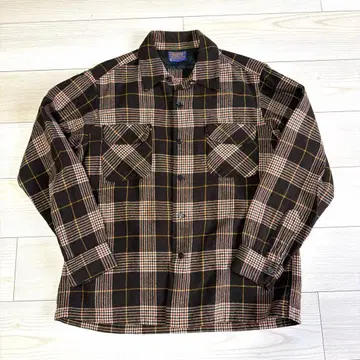 초레어 60s 펜들턴 PENDLETON 오픈 카라 울 오픈 카라