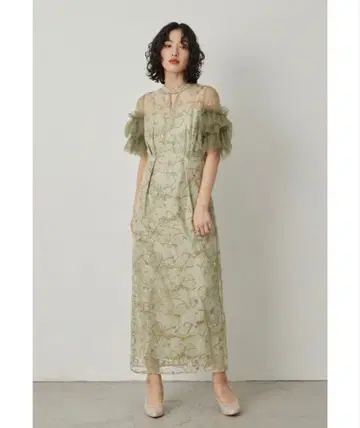 niana 스팽글 자수 드레스 M 사이즈