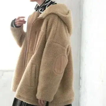 보아 자켓 베이지