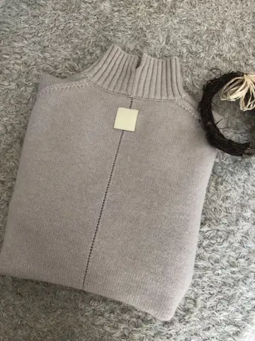 CINOH 오트밀 니트 크리스마스에! 따뜻한 36 사이즈