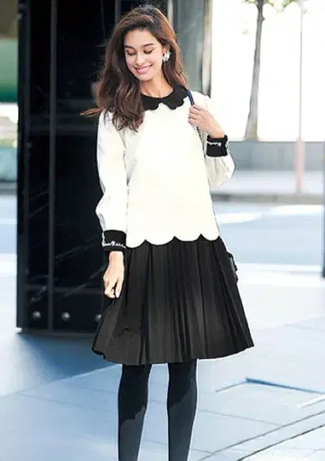 [ 새상품급 ] Chesty 체스티 스캘럽 원피스