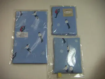 하뉴 유즈루 풍 하마모요 수건 손수건 케이스 3종 세트