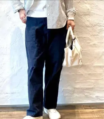 journal standard luxe/류카 백 새틴 베이커 팬츠