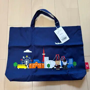 [ 미사용 새상품 ] 파밀리아 JAL 콜라보 토트백