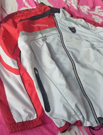 고품질 디아도라 나일론 자켓 M 드로 코드 디자인