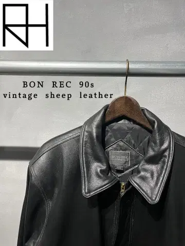 [ 구제 의류 ] BON REC 90s 양가죽 코트 아우터