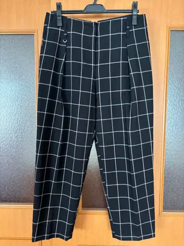 [ 하자품 ] 폴스미스의 블랙 체크 팬츠