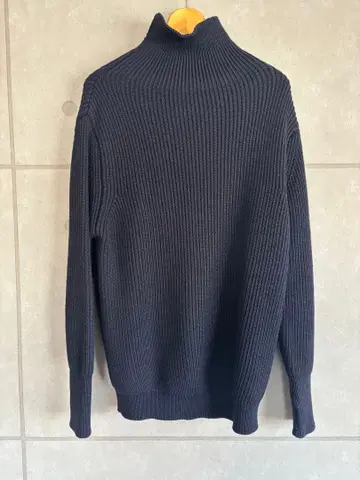 ANDERSEN-ANDERSEN 터틀넥 니트 네이비