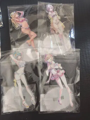 브이스포! 아크릴 스탠드 캔뱃지 모음